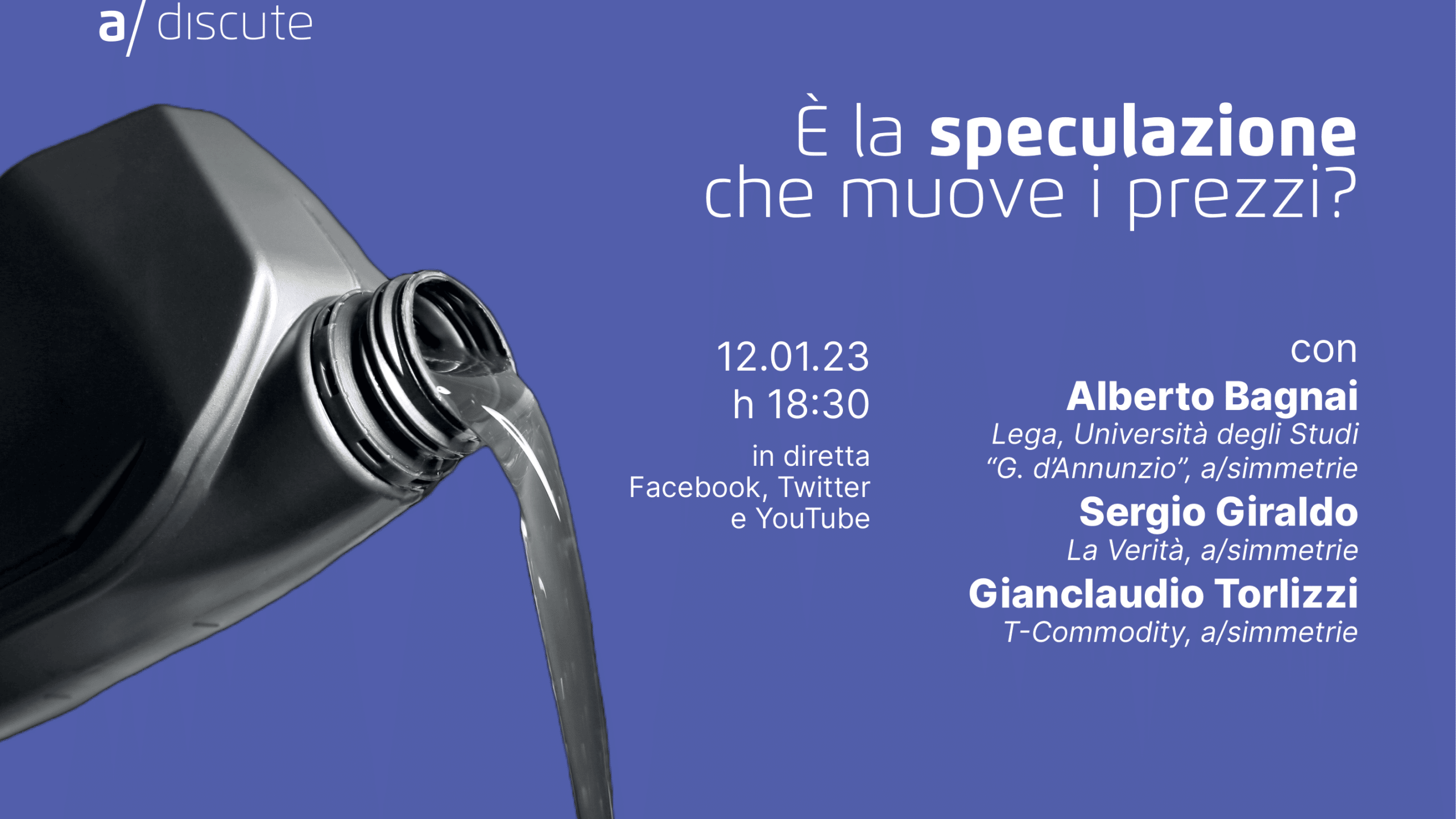 È la speculazione che muove i prezzi? a/simmetrie